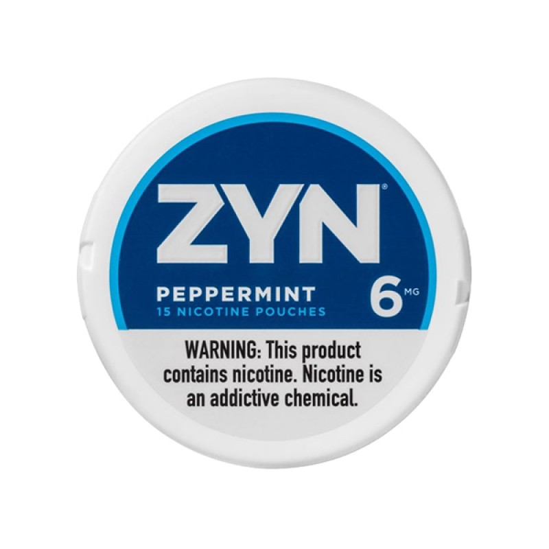 6mg ZYN Peppermint Nicotine Pouches