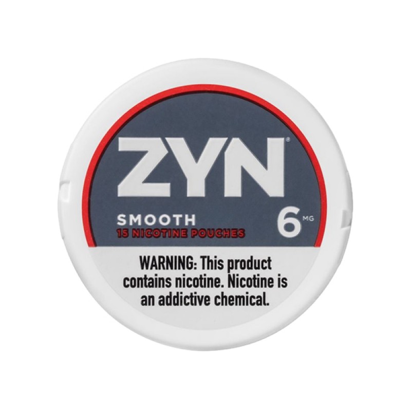 6mg ZYN Smooth Nicotine Pouches