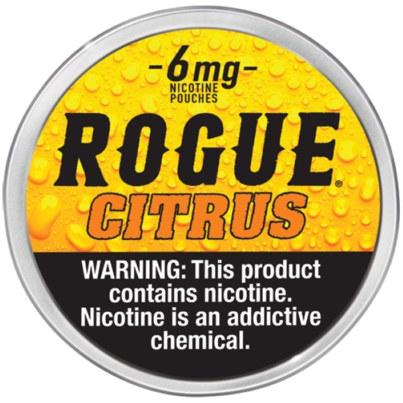 6mg Rogue Citrus Nicotine Pouches