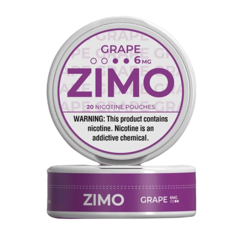 6mg ZIMO Grape Nicotine Pouches