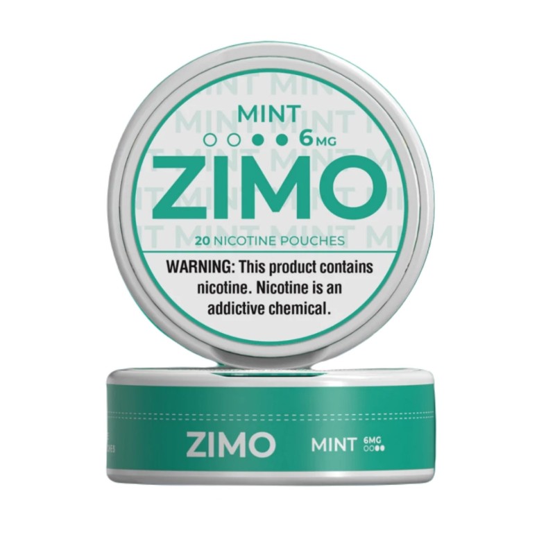 6mg ZIMO Mint Nicotine Pouches