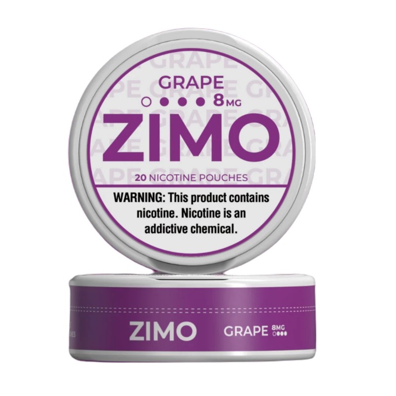 8mg ZIMO Grape Nicotine Pouches