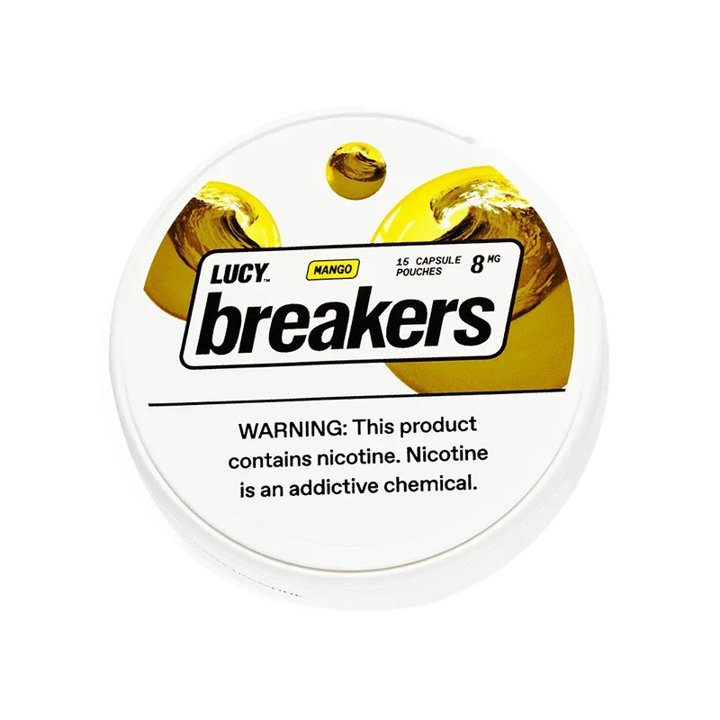 Lucy Breakers Mango Capsule Pouches (15 Pouches/Can) | Vapesourcing