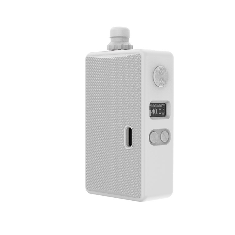 full white Mechvape MRJUSTRIGHT BM40 Boro Mod