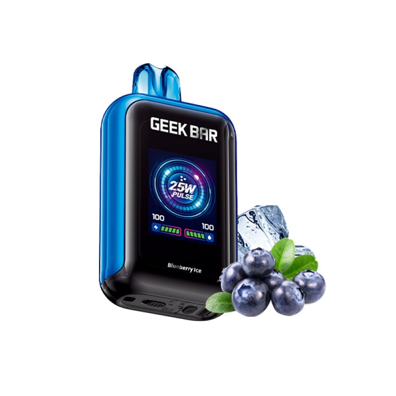 blueberry ice (10-PACK) Geek Bar WATT