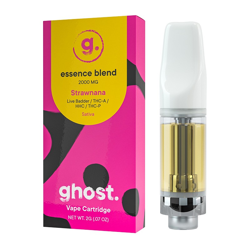 strawnana Ghost Essence Blend Cartridge