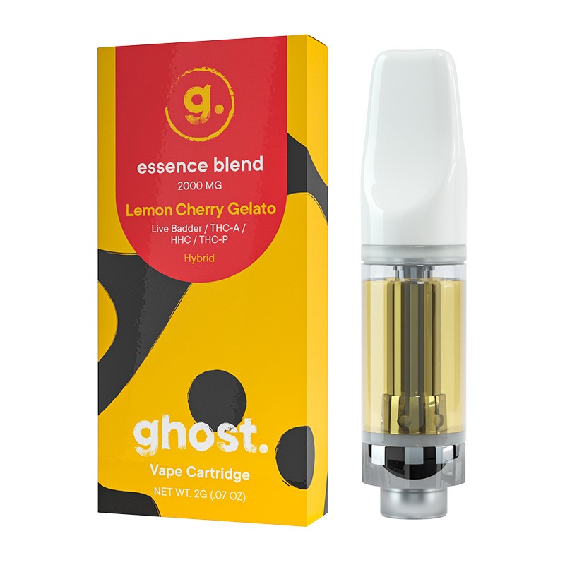 lemon cherry gelato Ghost Essence Blend Cartridge