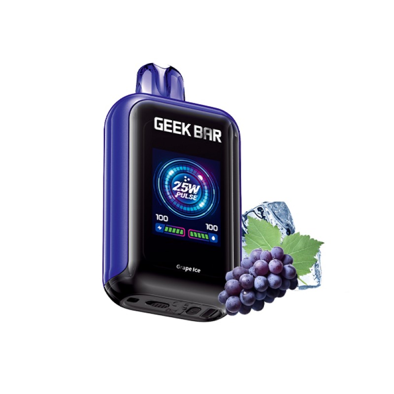 grape ice (10-PACK) Geek Bar WATT
