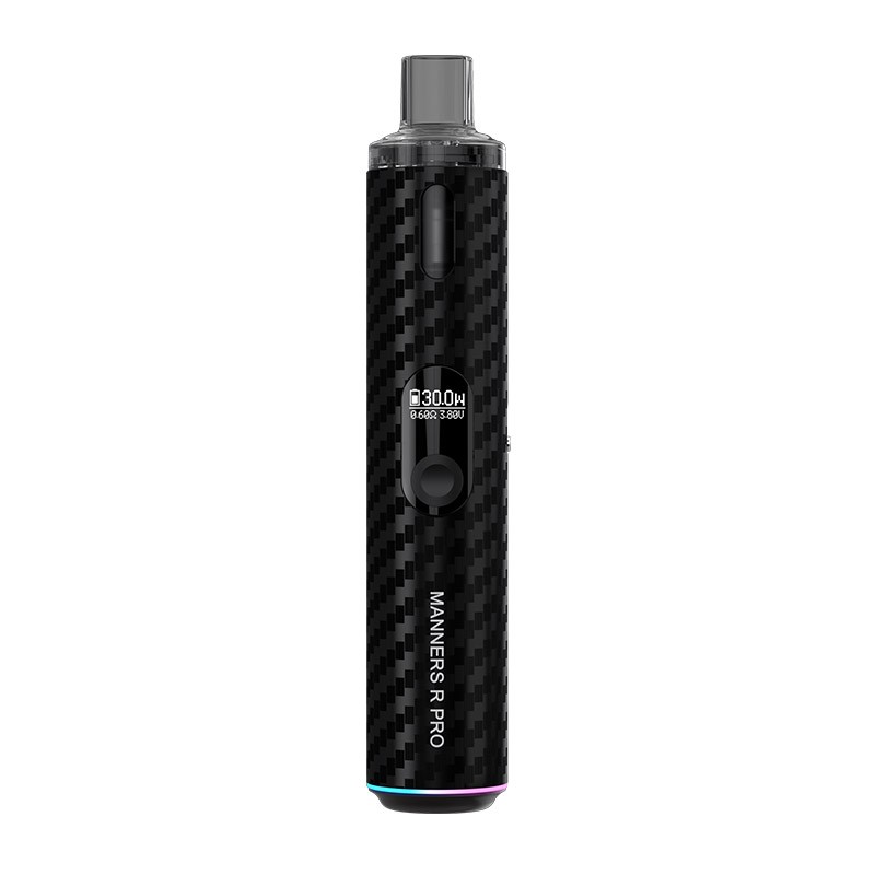 carbon black Vapefly Manners R Pro