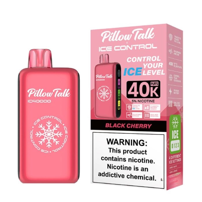 black cherry Pillow Talk Ice Control IC40000