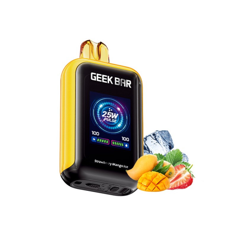 strawberry mango ice Geek Bar WATT 23000