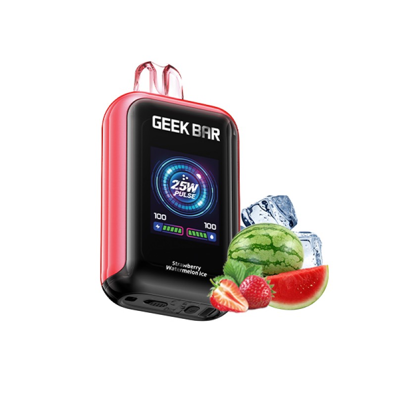 strawberry watermelon ice Geek Bar WATT 23000