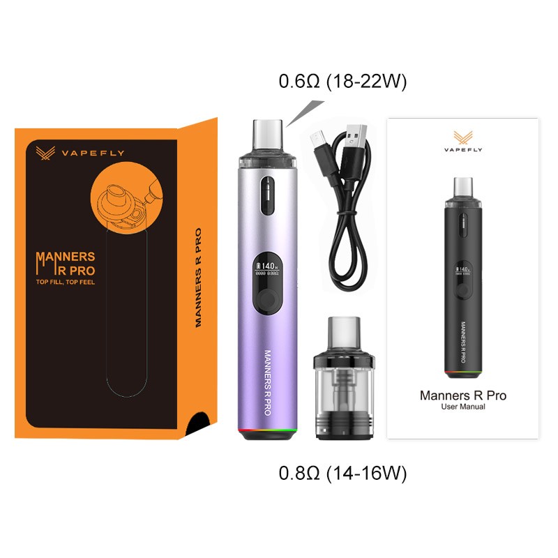 Vapefly Manners R Pro package