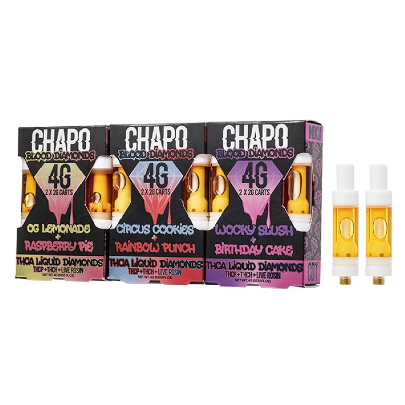 Chapo Extrax Blood Diamonds THC-A Cartridge