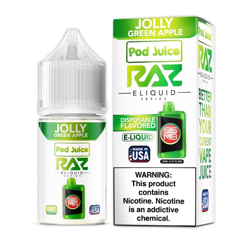 Jolly Green Apple Pod Juice RAZ