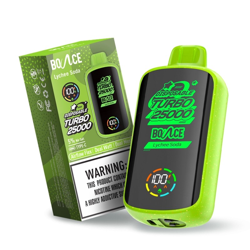 lychee soda Bounce Turbo 25000