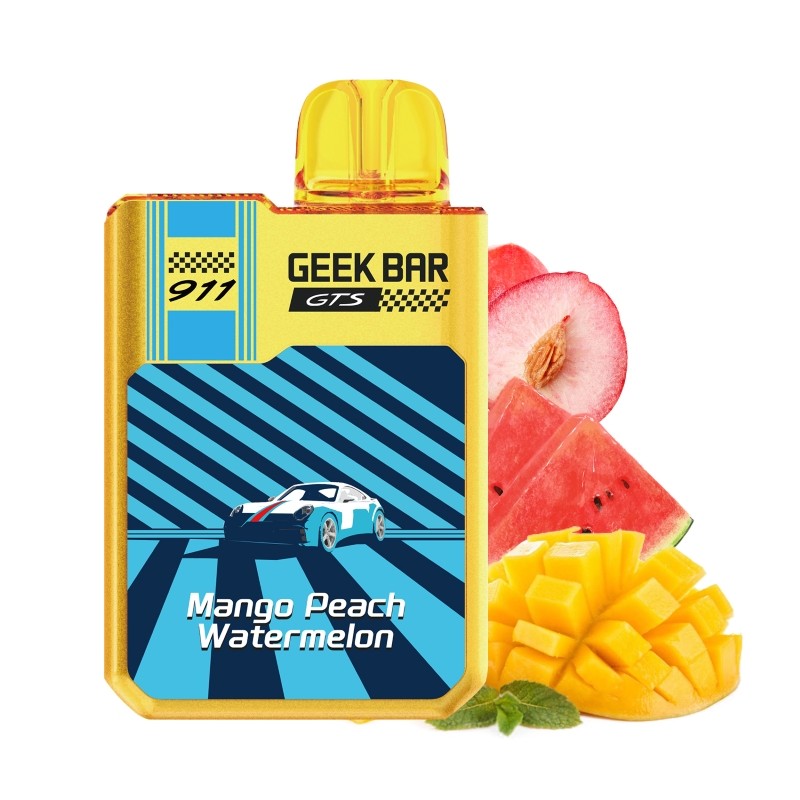 mango peach watermelon Geek Bar 911