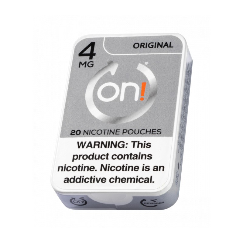 4mg On! Original Nicotine Pouches