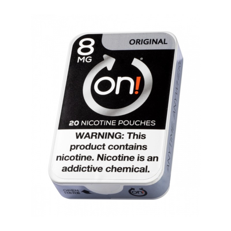 8mg On! Original Nicotine Pouches