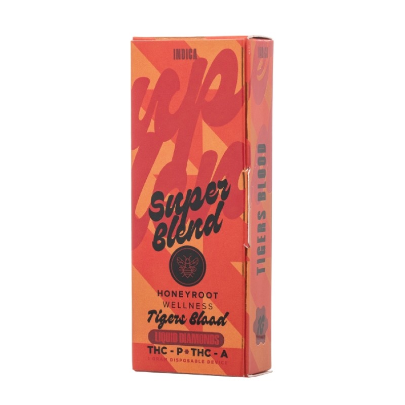 tigers blood Honeyroot Super Blend THC-A Liquid Diamonds