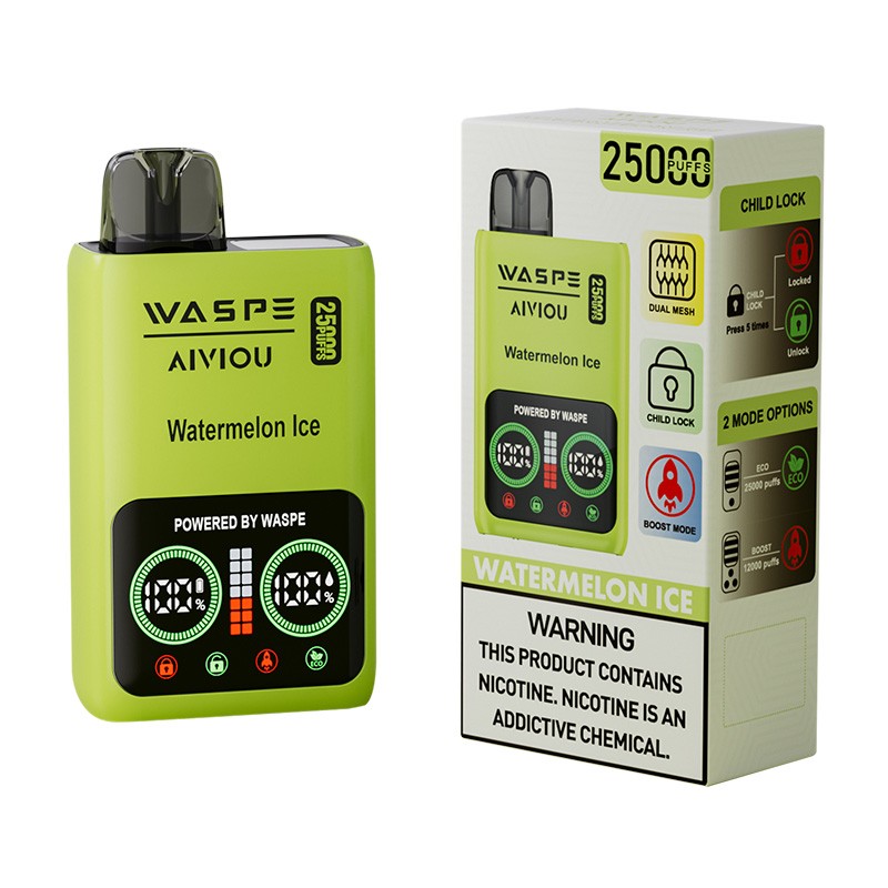 watermelon ice WASPE 25000 Nicotine Free