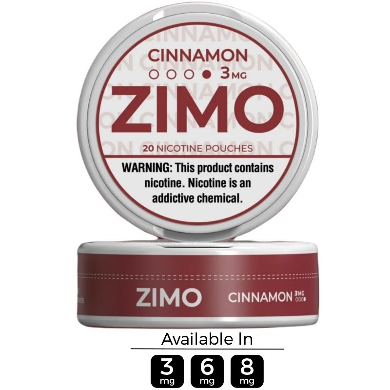 3mg ZIMO Cinnamon Nicotine Pouches