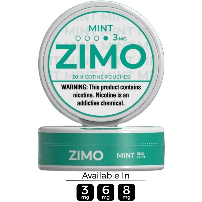 3mg ZIMO Mint Nicotine Pouches