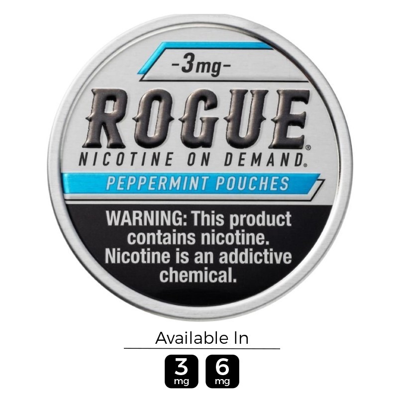 3mg Rogue Peppermint Nicotine Pouches