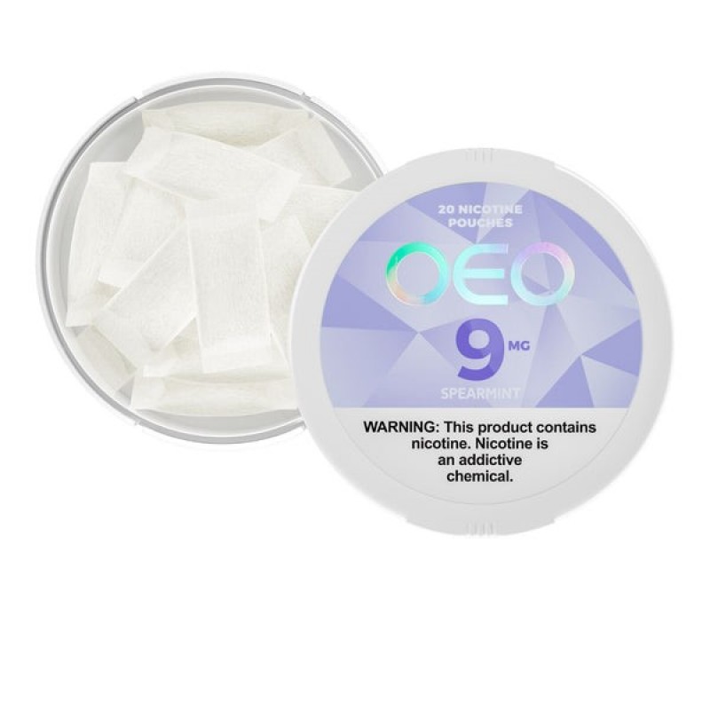 9mg OEO Spearmint Nicotine Pouches