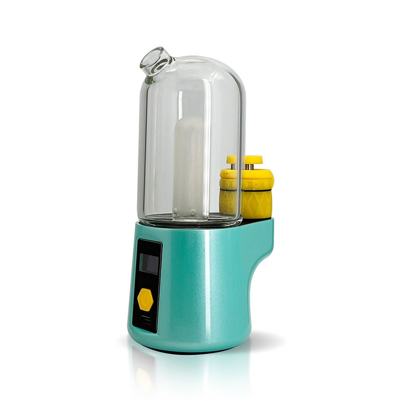 teal Bomb Portable Electric Dab Rig