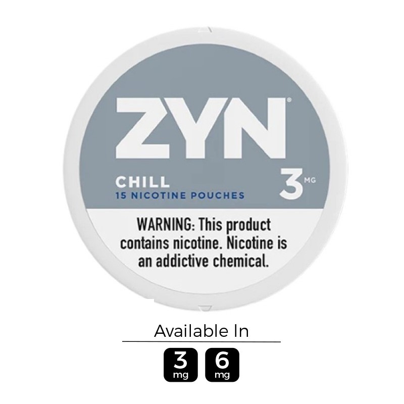 3mg ZYN Chill Nicotine Pouches