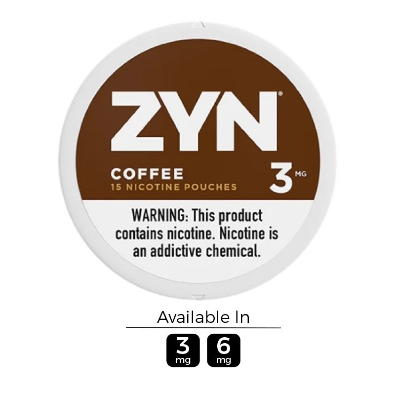 3mg ZYN Coffee Nicotine Pouches