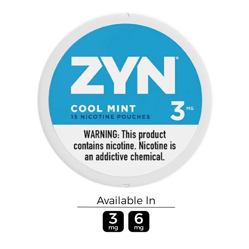 3mg ZYN Cool Mint Nicotine Pouches