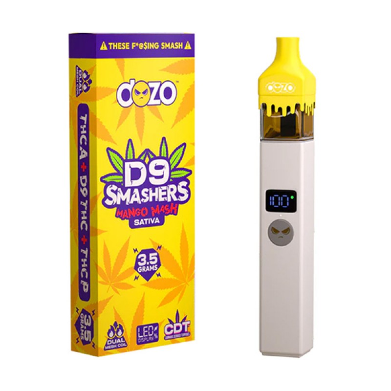 mango mash Dozo D9 Smashers THC-A