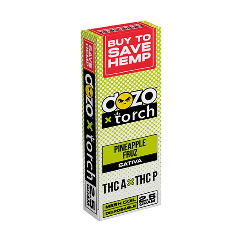 pineapple fruz Dozo X Torch Save Hemp