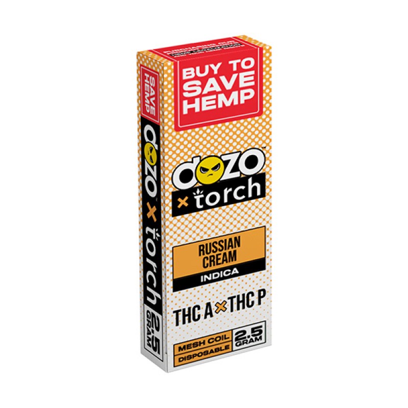 russian cream Dozo X Torch Save Hemp