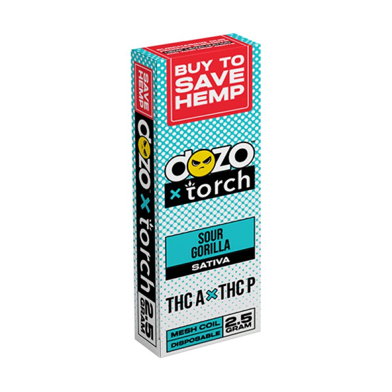 sour gorilla Dozo X Torch Save Hemp