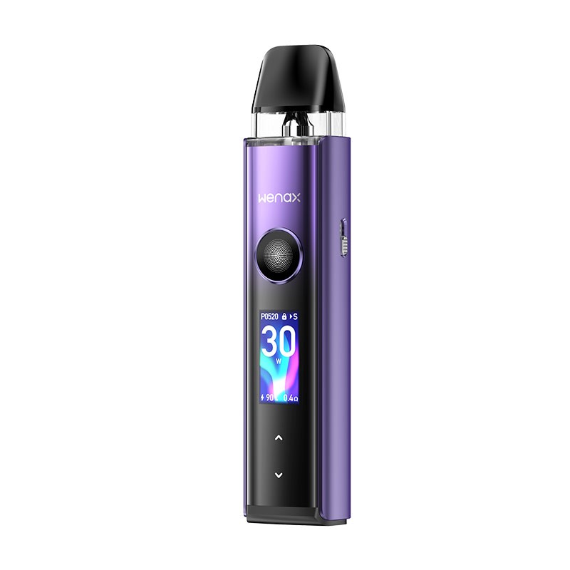 luminous purple Geekvape Wenax Q Pro