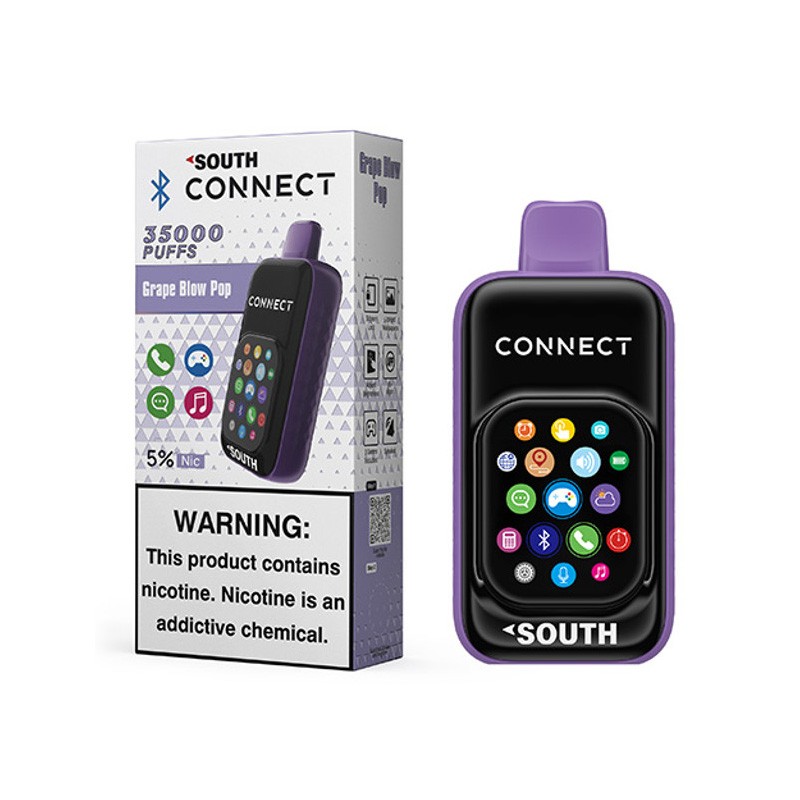 SOUTH CONNECT 35000 PUFFS DISP 5CT - GRAPE BLOW POP