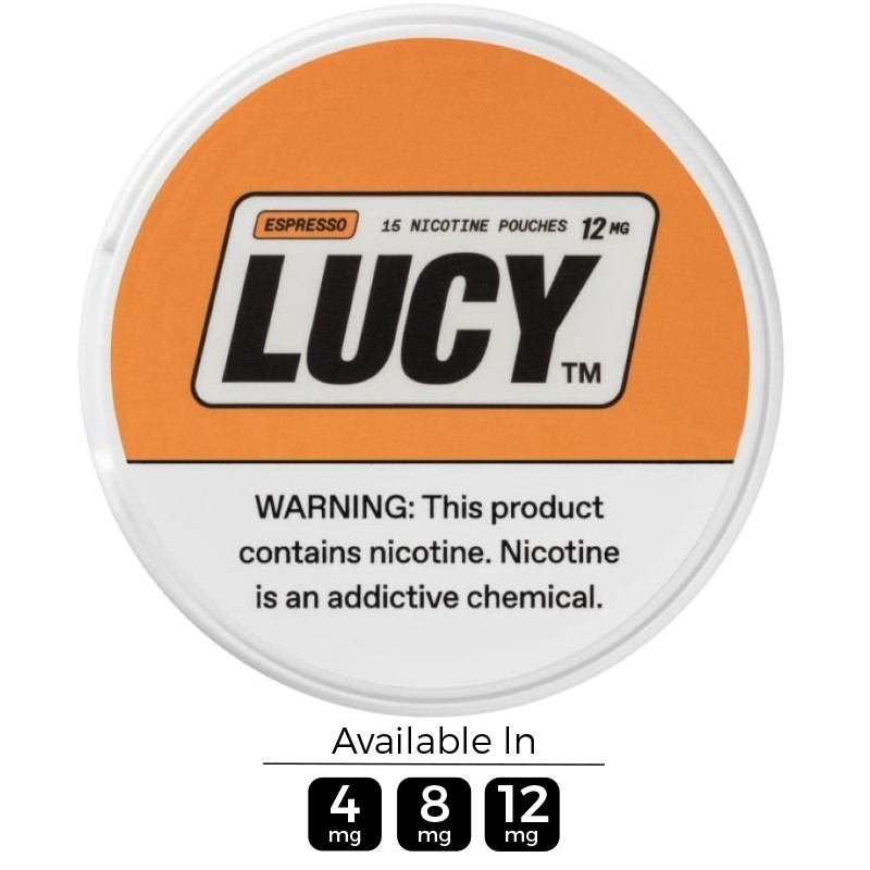 12m Lucy Espresso Nicotine Pouches