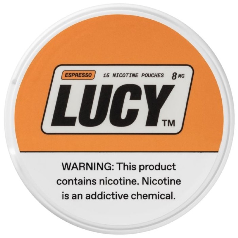 8mg Lucy Espresso Nicotine Pouches