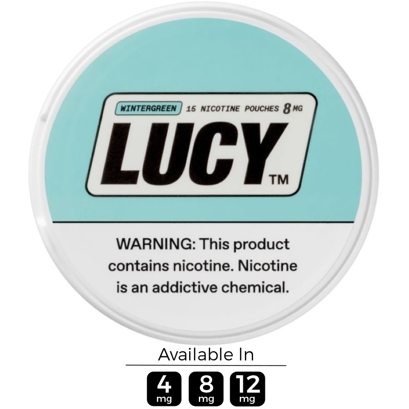 8mg Lucy Wintergreen Nicotine Pouches