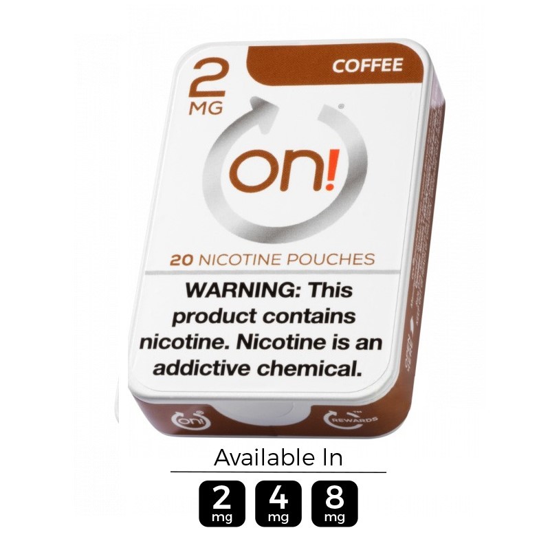 2mg On! Coffee Nicotine Pouches