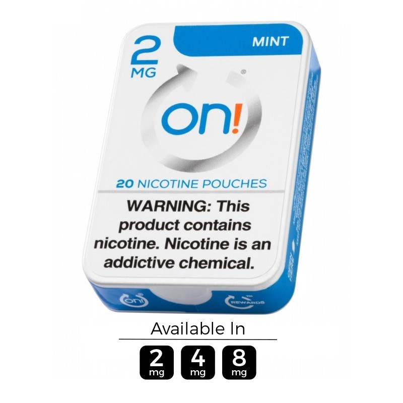 2mg On! Mint Nicotine Pouches