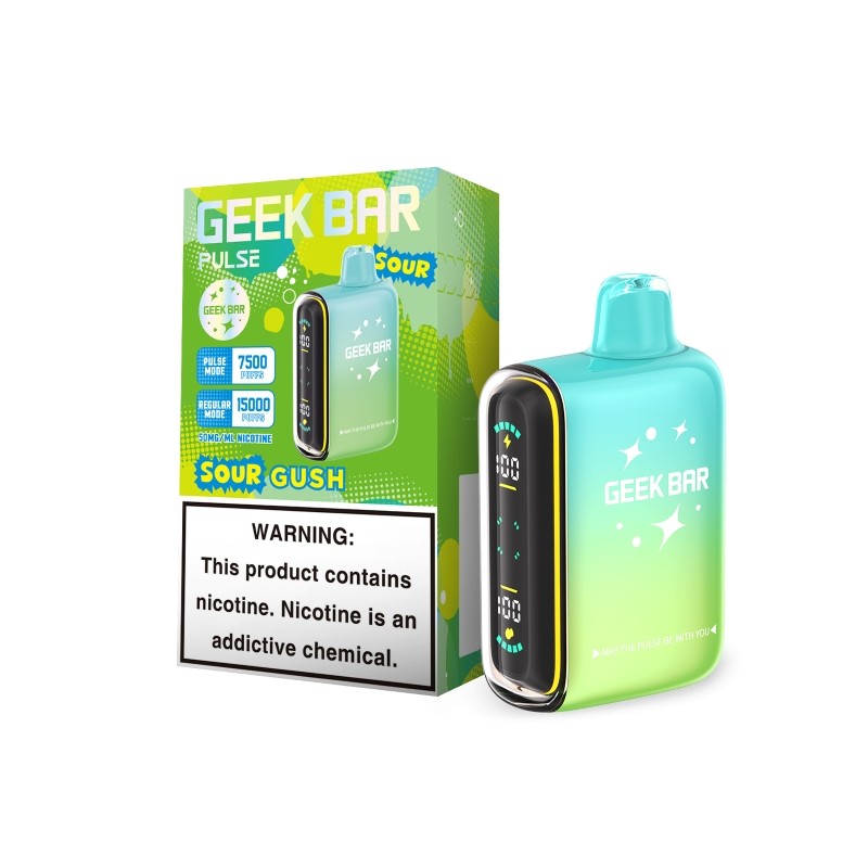 Geek Bar Pulse 15000 Sour Edition Disposable Vape 16ml 5% | Vapesourcing