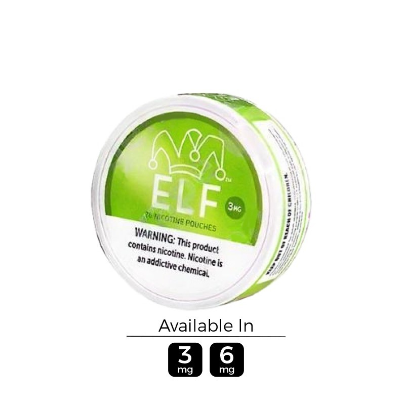 Elf Spearmint Nicotine Pouches