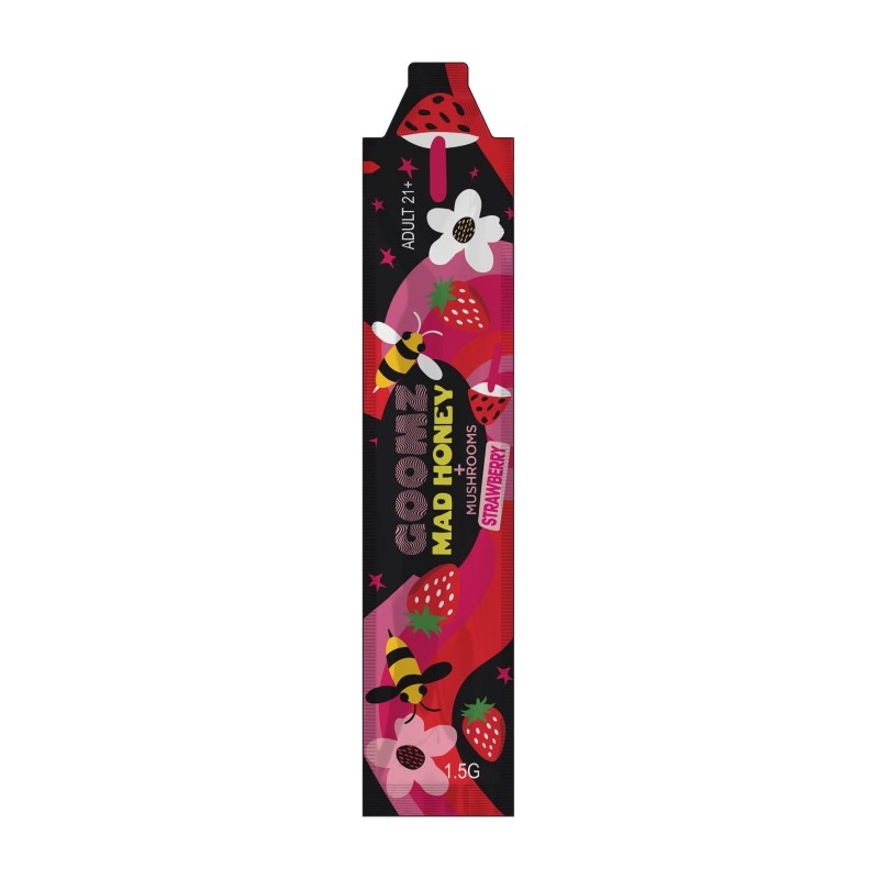 strawberry GOOMZ Mad Honey + Mushrooms Stick