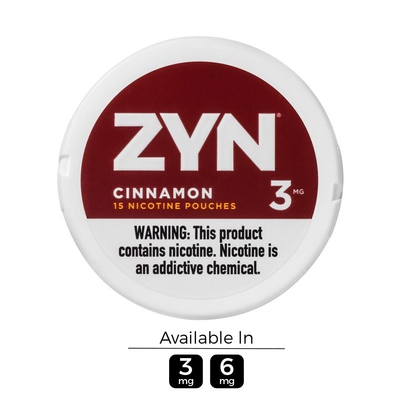 3mg ZYN Cinnamon Nicotine Pouches