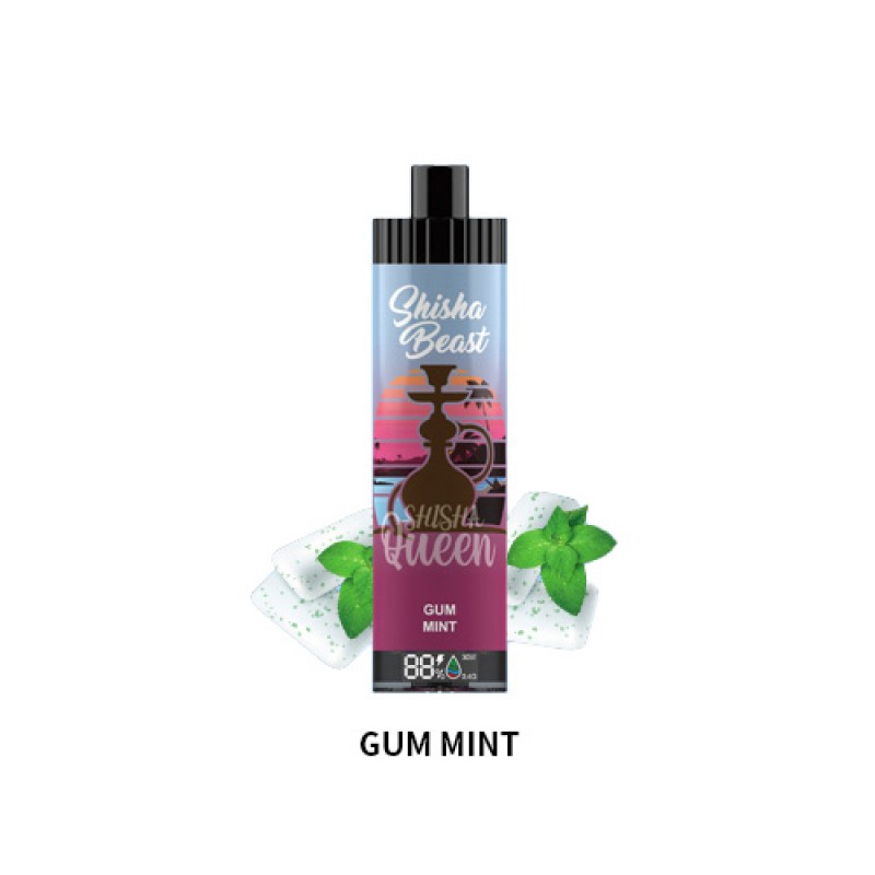 gum mint RandM Shisha Beast 20K