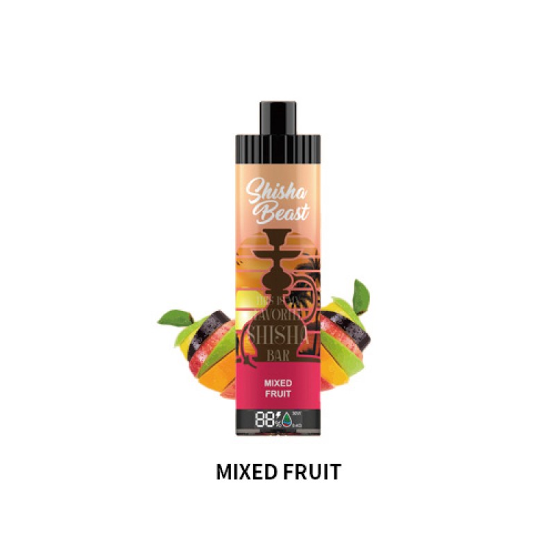 mixed fruit RandM Shisha Beast 20K